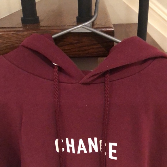 Chance the rapper women’s size small burgundy hoodie - Picture 4 of 6